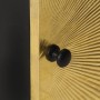Mesita de noche con frontal de latón mango maciza 40x30x50 cm von , Nachttische - Ref: Foro24-322680, Preis: 126,03 €, Rabatt...
