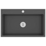 Fregadero hecho a mano acero inoxidable negro de , Fregaderos - Ref: Foro24-51515, Precio: 164,60 €, Descuento: %