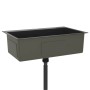 Fregadero hecho a mano acero inoxidable negro de , Fregaderos - Ref: Foro24-51515, Precio: 164,60 €, Descuento: %