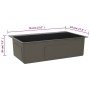 Fregadero hecho a mano acero inoxidable negro de , Fregaderos - Ref: Foro24-51515, Precio: 164,60 €, Descuento: %