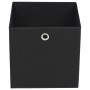 Cajas de almacenaje 10 uds tela no tejida negro 28x28x28 cm von , Aufbewahrungskörbe - Ref: Foro24-325189, Preis: 42,58 €, Ra...