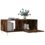 Mesa de centro madera contrachapada roble ahumado 90x50x40 cm de , Mesas de centro - Ref: Foro24-829201, Precio: 44,90 €, Des...