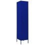 Armario taquilla de acero azul marino 35x46x180 cm von , Schließfächer und Lagerschränke - Ref: Foro24-336253, Preis: 207,27 ...