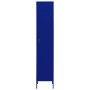 Armario taquilla de acero azul marino 35x46x180 cm von , Schließfächer und Lagerschränke - Ref: Foro24-336253, Preis: 207,27 ...