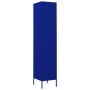 Armario taquilla de acero azul marino 35x46x180 cm von , Schließfächer und Lagerschränke - Ref: Foro24-336253, Preis: 207,27 ...