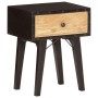 Mesita de noche de madera maciza reciclada 40x30x50 cm de , Mesitas de noche - Ref: Foro24-287856, Precio: 86,59 €, Descuento: %