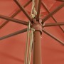 Sombrilla de jardín con poste de madera terracota 400x273 cm by , Umbrellas - Ref: Foro24-363180, Price: 119,90 €, Discount: %