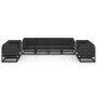 Juego de muebles de jardín 8 pzas y cojines madera pino maciza de vidaXL, Conjuntos de jardín - Ref: Foro24-3076513, Precio: ...