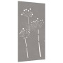 Adorno de pared de jardín acero corten diseño flores 105x55 cm by , Posters, prints and visual art - Ref: Foro24-824486, Pric...