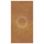 Adorno de pared de jardín acero corten diseño sol 105x55 cm by , Posters, prints and visual art - Ref: Foro24-824490, Price: ...