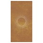 Adorno de pared de jardín acero corten diseño sol 105x55 cm by , Posters, prints and visual art - Ref: Foro24-824490, Price: ...