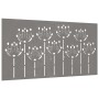 Adorno de pared de jardín acero corten diseño flores 105x55 cm von , Poster, Drucke und visuelle Kunst - Ref: Foro24-824499, ...