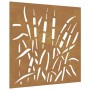 Adorno de pared de jardín acero corten diseño hierba 55x55 cm von , Poster, Drucke und visuelle Kunst - Ref: Foro24-824508, P...