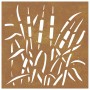 Adorno de pared de jardín acero corten diseño hierba 55x55 cm von , Poster, Drucke und visuelle Kunst - Ref: Foro24-824508, P...