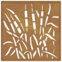 Adorno de pared de jardín acero corten diseño hierba 55x55 cm von , Poster, Drucke und visuelle Kunst - Ref: Foro24-824508, P...