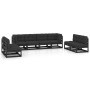 8-teiliges Gartenmöbel-Set mit Kissen aus massivem Kiefernholz von vidaXL, Gartensets - Ref: Foro24-3076483, Preis: 905,88 €,...