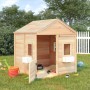 Casa de juegos con puerta con cierre y macetas madera abeto von , Kinderhäuser - Ref: Foro24-93686, Preis: 292,48 €, Rabatt: %