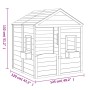 Casa de juegos con puerta con cierre y macetas madera abeto von , Kinderhäuser - Ref: Foro24-93686, Preis: 292,48 €, Rabatt: %