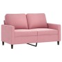 Juego de sofás con cojines 3 piezas terciopelo rosa by , Sofas - Ref: Foro24-3201479, Price: 696,50 €, Discount: %