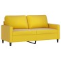 Juego de sofás con cojines 2 piezas terciopelo amarillo von , Sofas - Ref: Foro24-3201502, Preis: 449,24 €, Rabatt: -5%%