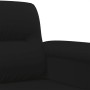Juego de sofás con cojines 3 piezas tela microfibra negro by , Sofas - Ref: Foro24-3202293, Price: 764,65 €, Discount: %