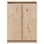 Aparador madera maciza de pino 60x36x84 cm de , Aparadores - Ref: Foro24-808108, Precio: 93,06 €, Descuento: %