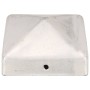 Tapas para postes de valla 6 uds metal galvanizado 71x71mm von , Zubehör für Tore und Zäune - Ref: Foro24-145489, Preis: 17,0...
