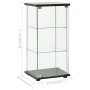 Aparador de almacenaje vidrio templado negro von , Schließfächer und Lagerschränke - Ref: Foro24-322798, Preis: 118,86 €, Rab...