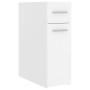 Armario de boticario madera contrachapada blanco 20x45,5x60 cm von , Schließfächer und Lagerschränke - Ref: Foro24-804211, Pr...