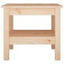 Mesa de centro de madera maciza de pino 45x45x40 cm de , Mesas de centro - Ref: Foro24-814264, Precio: 57,10 €, Descuento: %