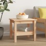 Mesa de centro de madera maciza de pino 45x45x40 cm de , Mesas de centro - Ref: Foro24-814264, Precio: 57,10 €, Descuento: %