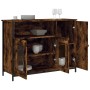 Aparador madera de ingeniería roble ahumado 100x35x75 cm von , Sideboards - Ref: Foro24-835511, Preis: 75,64 €, Rabatt: %