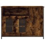 Aparador madera de ingeniería roble ahumado 100x35x75 cm von , Sideboards - Ref: Foro24-835511, Preis: 75,64 €, Rabatt: %