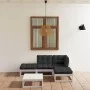 5-piece garden furniture set with solid pine wood cushions by vidaXL, Garden sets - Ref: Foro24-3076530, Price: 384,08 €, Dis...