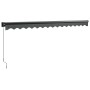 Toldo retráctil aluminio y tela gris antracita 4,5x3 m by , Awnings - Ref: Foro24-3154464, Price: 277,77 €, Discount: %