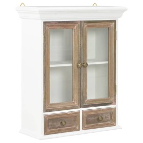 Armario de pared de madera maciza blanco 49x22x59 cm de , Armarios de cocina - Ref: Foro24-280073, Precio: 96,91 €, Descuento: %