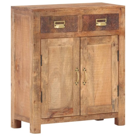 Aparador de madera de mango maciza rugosa 65x30x75 cm de , Aparadores - Ref: Foro24-247735, Precio: 276,93 €, Descuento: %