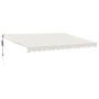 Toldo retráctil automático color crema 4,5x3 m by , Awnings - Ref: Foro24-3154479, Price: 419,11 €, Discount: %