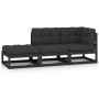 3-piece garden furniture set with solid pine wood cushions by vidaXL, Garden sets - Ref: Foro24-3076523, Price: 320,70 €, Dis...
