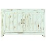 Aparador madera maciza de mango azul claro 110x35x70 cm de , Aparadores - Ref: Foro24-247763, Precio: 349,84 €, Descuento: %