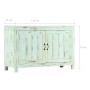 Aparador madera maciza de mango azul claro 110x35x70 cm de , Aparadores - Ref: Foro24-247763, Precio: 349,84 €, Descuento: %