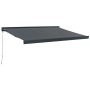 Toldo retráctil aluminio y tela gris antracita 3x2,5 m von , Markisen - Ref: Foro24-3154561, Preis: 411,75 €, Rabatt: %