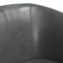 Sillón cuero sintético gris | Foro24.es | Tu tienda online para hogar, jardín y más Foro24.es