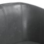 Sillón con taburete cuero sintético gris von , Sessel - Ref: Foro24-356492, Preis: 183,13 €, Rabatt: -5%%