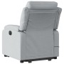 Sillón de masaje eléctrico reclinable elevable tela gris claro by , Armchairs - Ref: Foro24-3205016, Price: 328,56 €, Discoun...