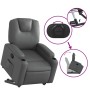 Sillón reclinable elevable cuero artificial gris by , Armchairs - Ref: Foro24-3204433, Price: 315,66 €, Discount: %