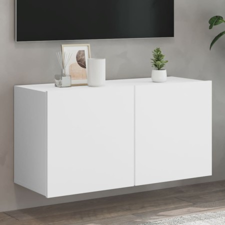 Mueble para TV de pared blanco 80x30x41 cm von , TV-Möbel - Ref: Foro24-836952, Preis: 53,32 €, Rabatt: %