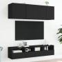 Muebles de TV de pared 5 piezas madera de ingeniería negro von , TV-Möbel - Ref: Foro24-3216512, Preis: 165,06 €, Rabatt: %