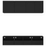 Muebles de TV de pared 5 piezas madera de ingeniería negro von , TV-Möbel - Ref: Foro24-3216512, Preis: 165,06 €, Rabatt: %