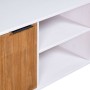 Mueble de TV New York madera maciza pino madera clara y blanco von , TV-Möbel - Ref: Foro24-321147, Preis: 67,87 €, Rabatt: %